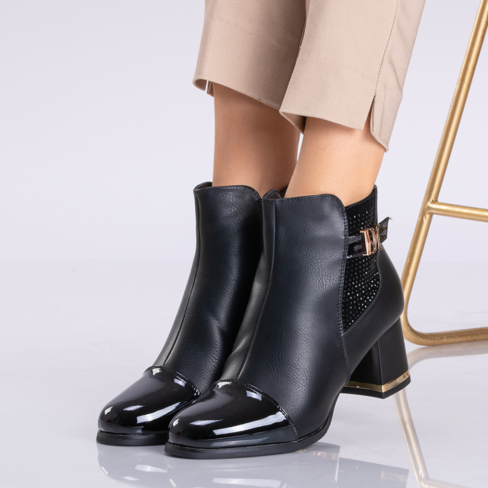 Botine Damiana 2 Negre - Need 4 Shoes