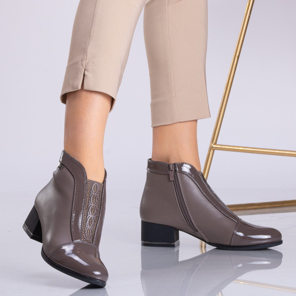 Botine Hermina 2 Gri - Need 4 Shoes