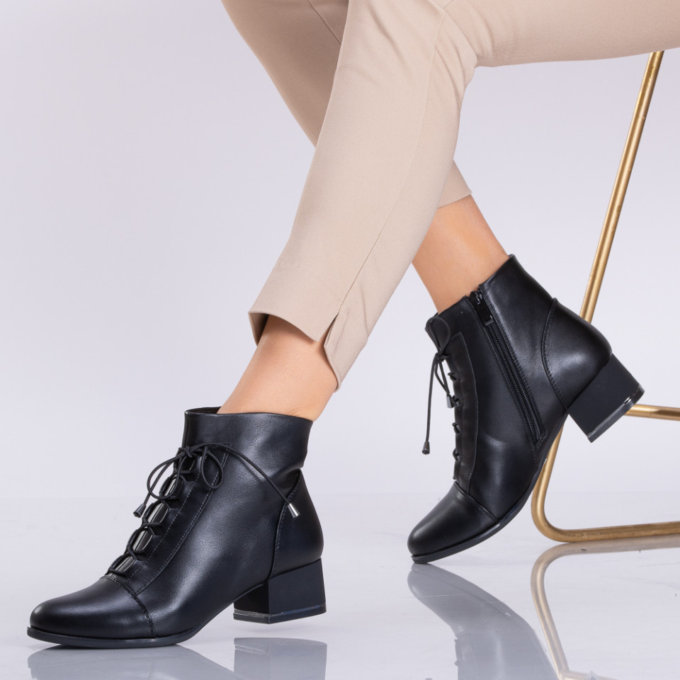 Botine Madis Negre - Need 4 Shoes