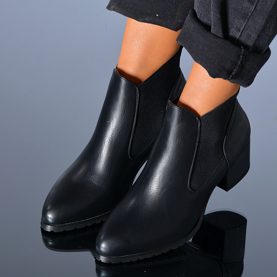 Botine Samanta Negre - Need 4 Shoes