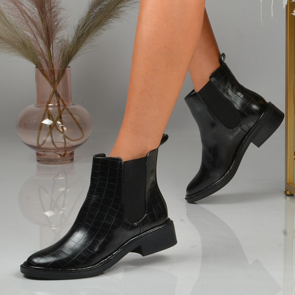 Ghete Dama Emily 2 Negre - Need 4 Shoes