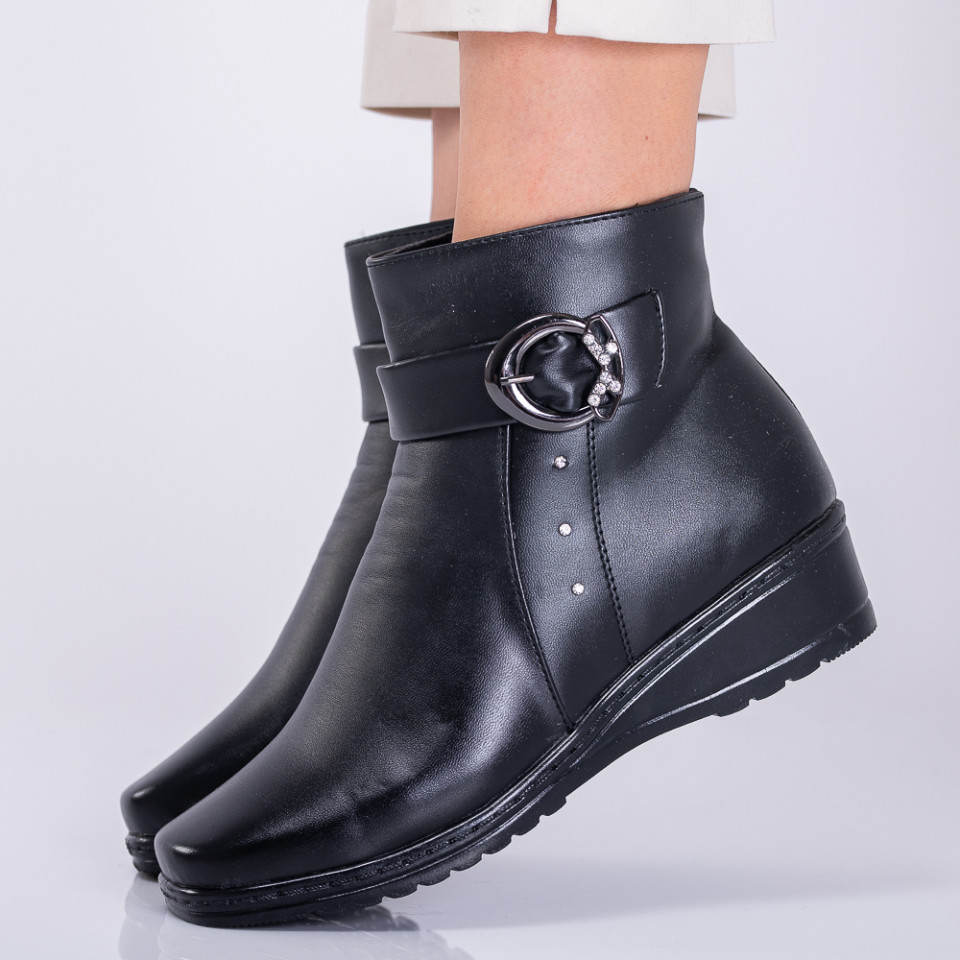 Ghete Dama Imblanite Noni 9 Negre - Need 4 Shoes