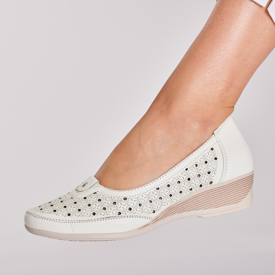Pantofi cu platforma Seul Albi- Need 4 Shoes