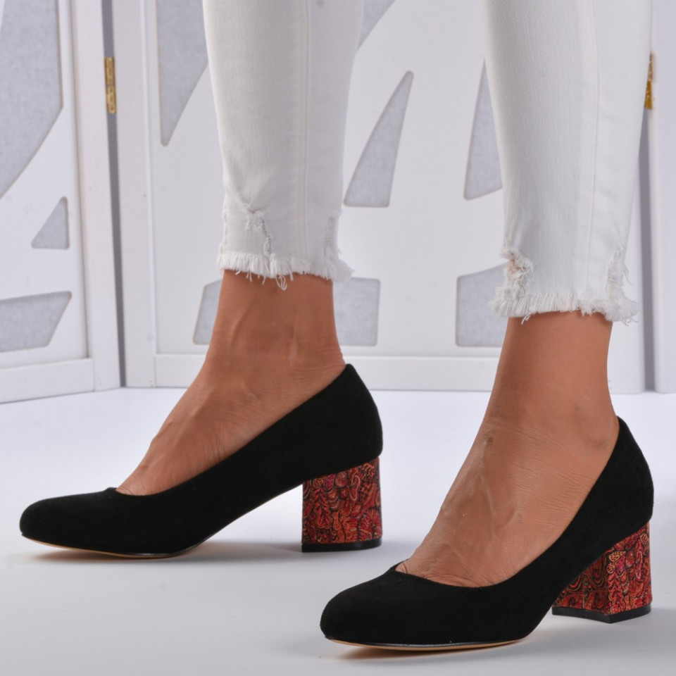 Pantofi Cu Toc Dama Pippa Negri - Need 4 Shoes
