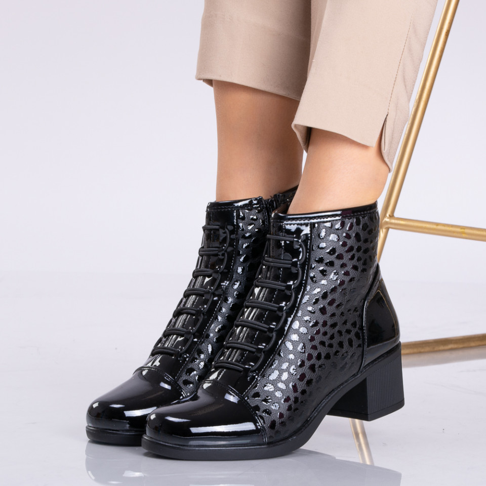 Botine Anita Negre - Need 4 Shoes