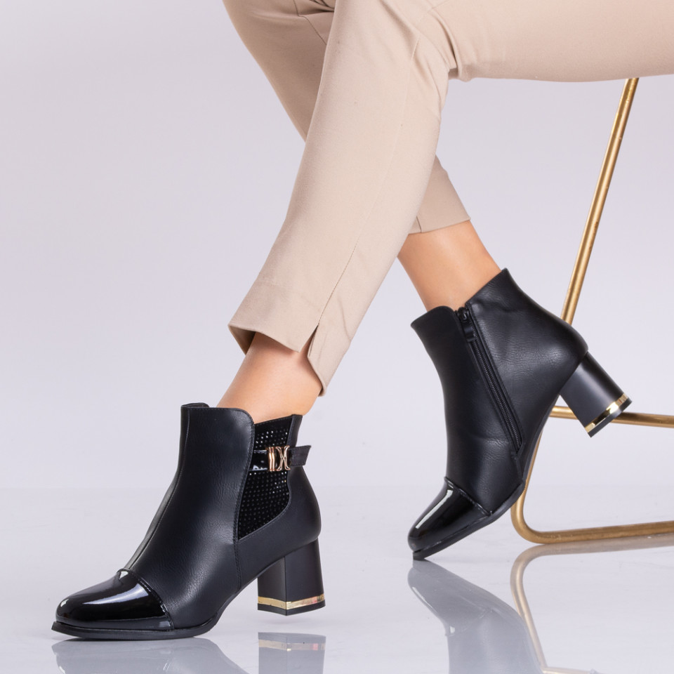 Botine Damiana 2 Negre - Need 4 Shoes