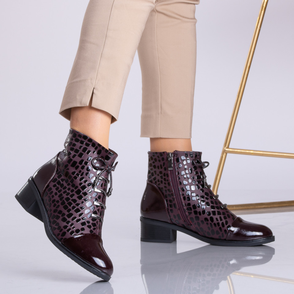 Botine Orica Bordo - Need 4 Shoes