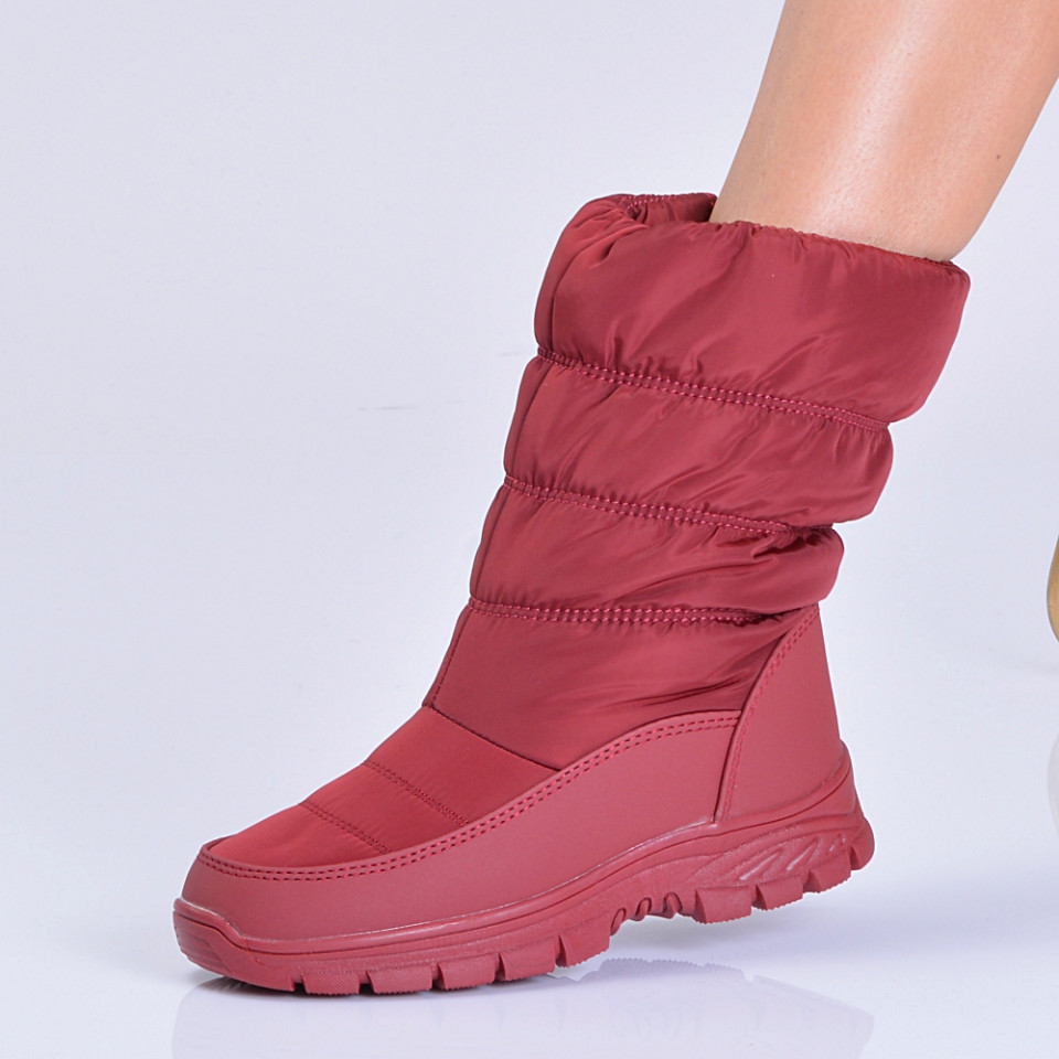 Cizme Dama Imblanite Alpin 5 Bordo - Need 4 Shoes