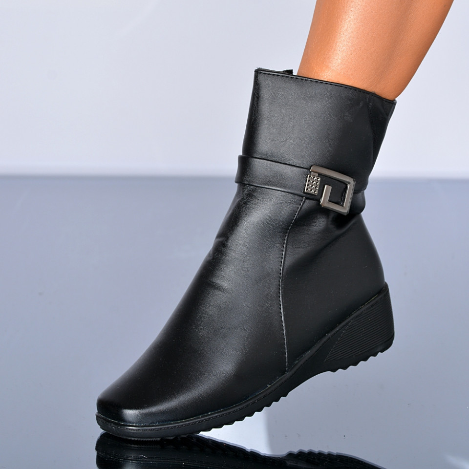 Ghete Dama Imblanite Madalina 9 Negre- Need 4 Shoes