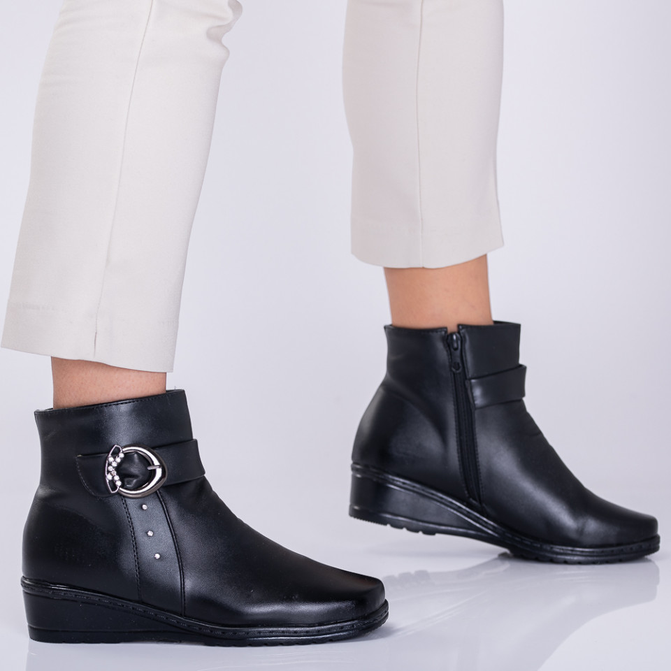 Ghete Dama Imblanite Noni 9 Negre - Need 4 Shoes