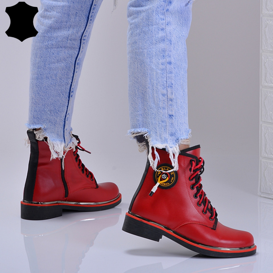 Ghete Dama Piele Naturala Marika Rosi - Need 4 Shoes