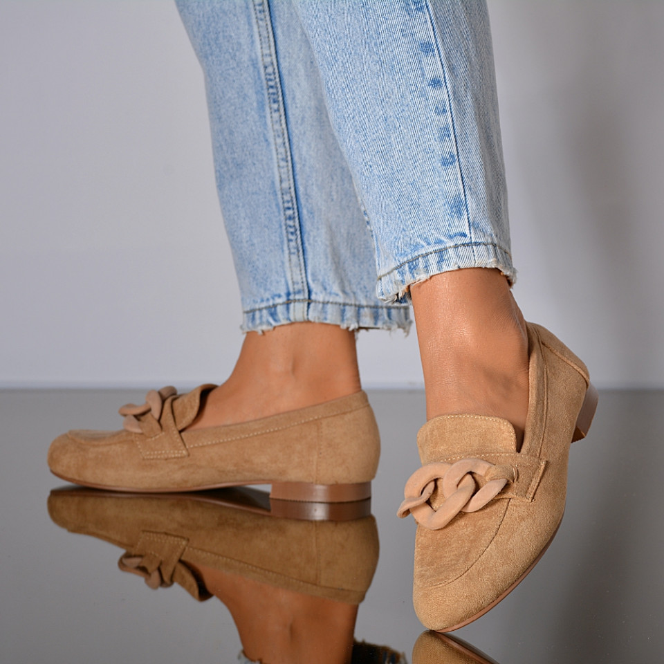 Pantofi Casual Dama Ilias Bej- Need 4 Shoes