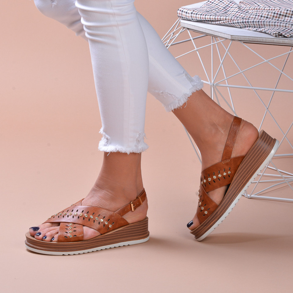 Sandale dama Bake Camel - Need 4 Shoes