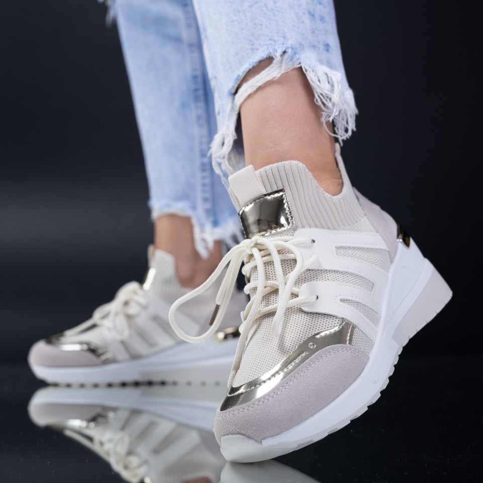 Adidasi Dama Carter Bej-Need 4 Shoes