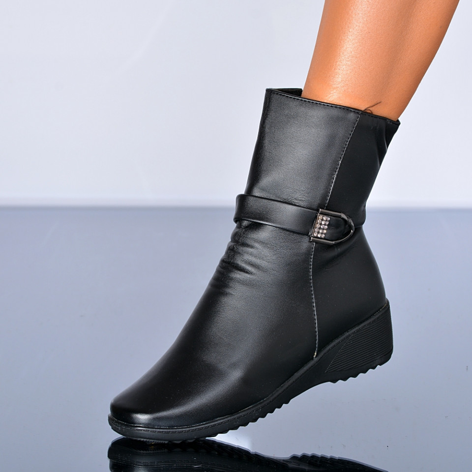 Ghete Dama Imblanite Madalina Negre- Need 4 Shoes