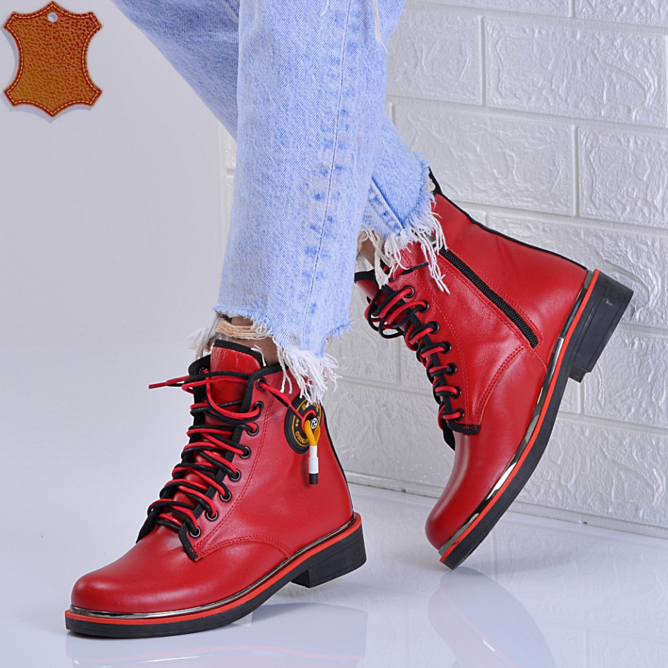 Ghete Dama Piele Naturala Marika Rosi - Need 4 Shoes