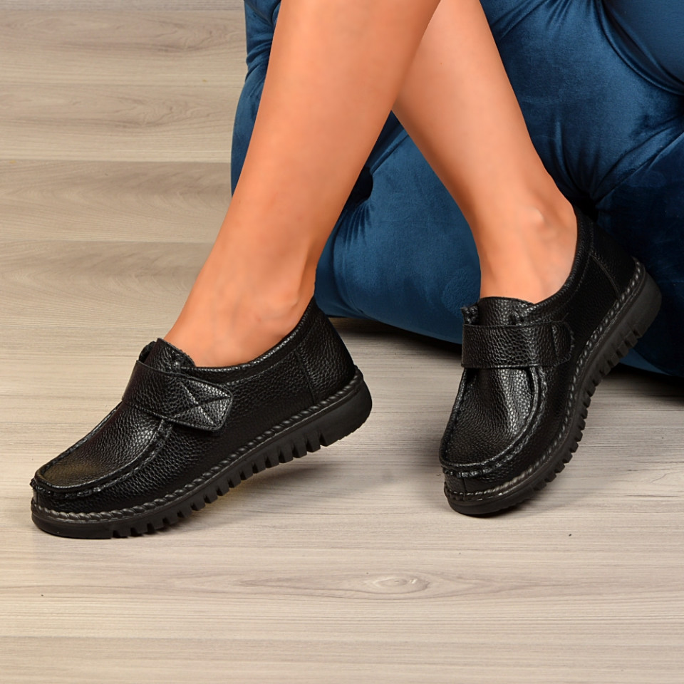 Pantofi Casual Dama Tora Negri - Need 4 Shoes