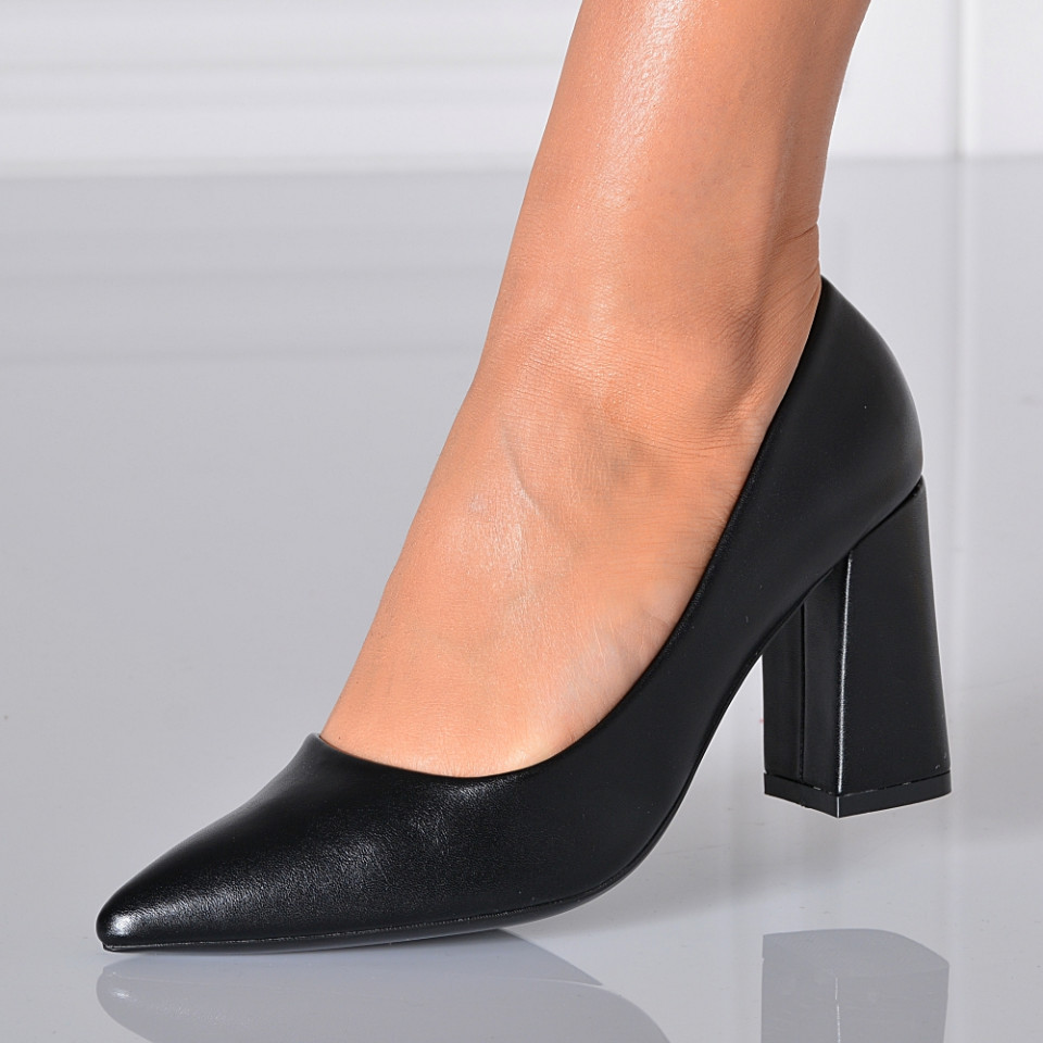 Pantofi Cu Toc Dama Anita Negri- Need 4 Shoes