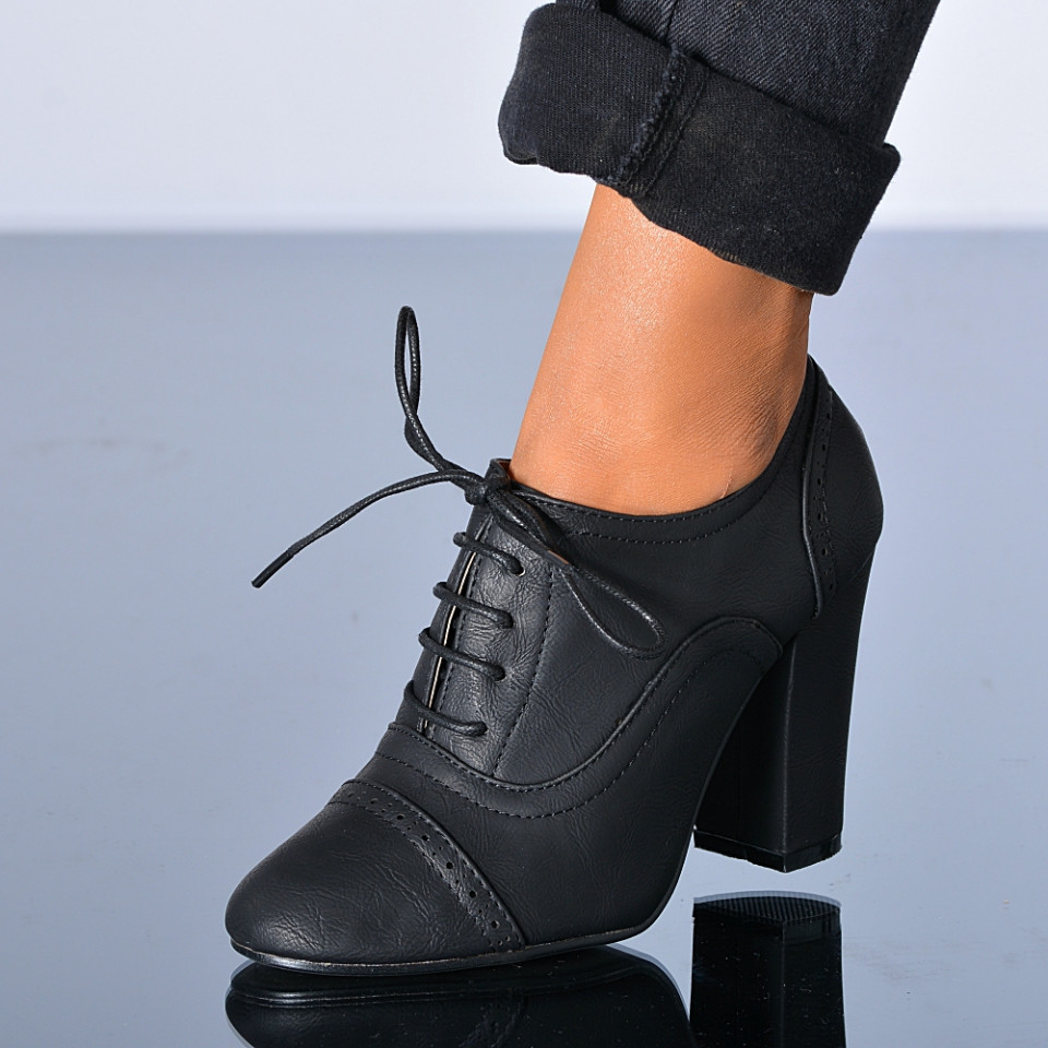 Pantofi Cu Toc Dama Judith Negri - Need 4 Shoes