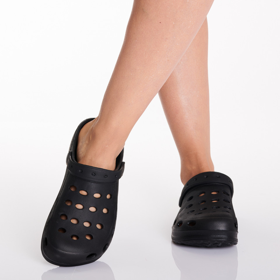 Papuci Dama Domino Negri- Need 4 Shoes