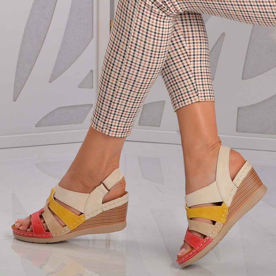 Sandale cu platforma Azara Color - Need 4 Shoes