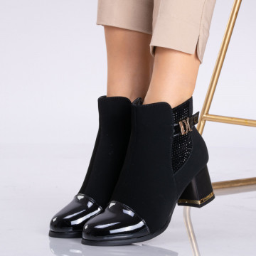Botine Damiana Negre - Need 4 Shoes