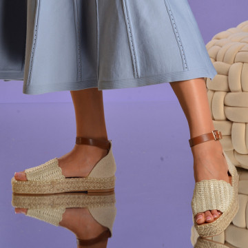 Sandale Nala Bej - Need 4 Shoes