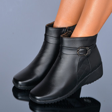 Ghete Dama imblanite Anca 12 Negre - Need 4 Shoes