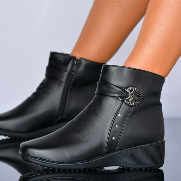 Ghete Dama imblanite Anca 7 Negre - Need 4 Shoes