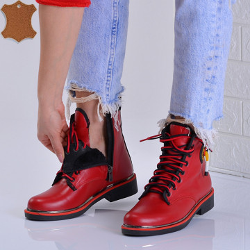 Ghete Dama Piele Naturala Marika Rosi - Need 4 Shoes