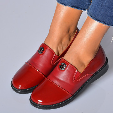 Pantofi Casual Dama Eniola Bordo