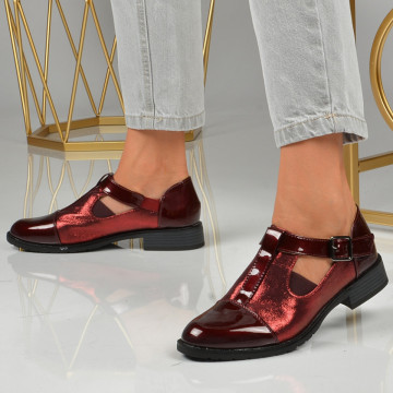 Pantofi Casual Dama Renata 2 Red - Need 4 Shoes