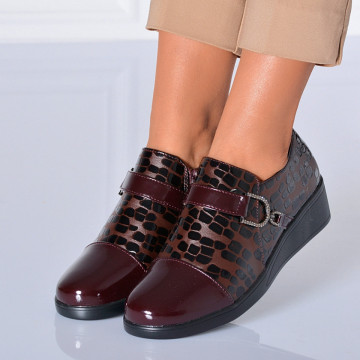 Pantofi cu platforma Noema Bordo- Need 4 Shoes