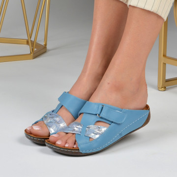 Papuci Dama Medicinali Mimi Blue