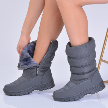 Cizme Dama Imblanite Alpin 5 Gri - Need 4 Shoes