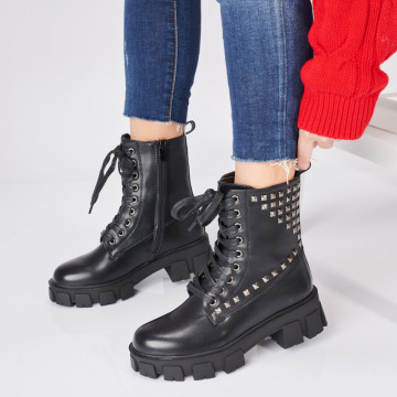 Ghete Dama Casual Rodin Negre