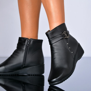 Ghete Dama imblanite Anca 7 Negre - Need 4 Shoes