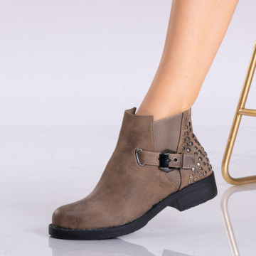 Ghete Dama Musti Kaki-Need 4 Shoes