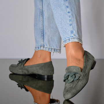 Pantofi Casual Dama Ilias Verzi- Need 4 Shoes