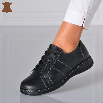 Pantofi Dama Piele Naturala Jesica Negri