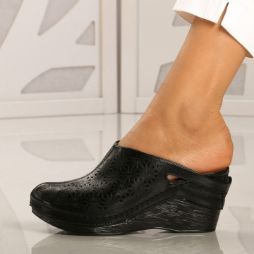 Papuci Dama Lavinia 2 Negri - Need 4 Shoes