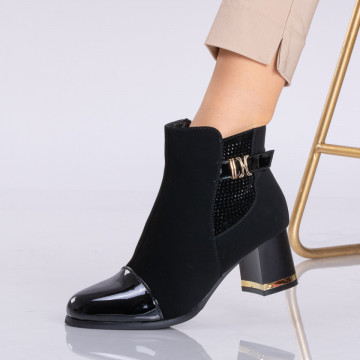 Botine Damiana Negre - Need 4 Shoes