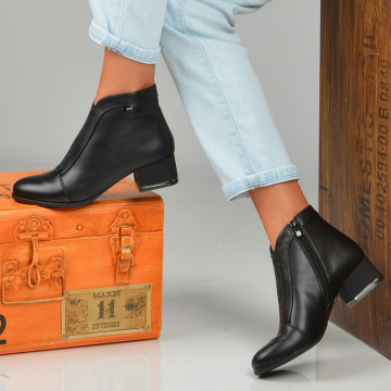 Botine Hermina Negre - Need 4 Shoes