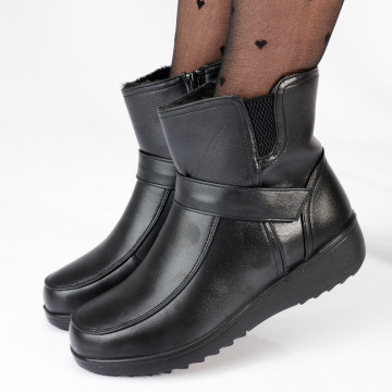 Ghete Dama Imblanite Hilda 12 Negre