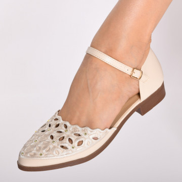 Sandale Dama Ponce Bej- Need 4 Shoes