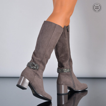 Cizme Dama Brianna Kaki-Need 4 Shoes