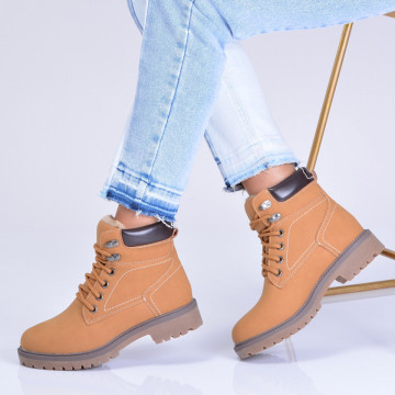 Ghete Dama Imblanite Demir Camel - Need 4 Shoes
