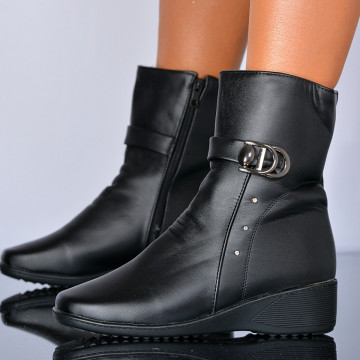 Ghete Dama Imblanite Madalina 3 Negre- Need 4 Shoes