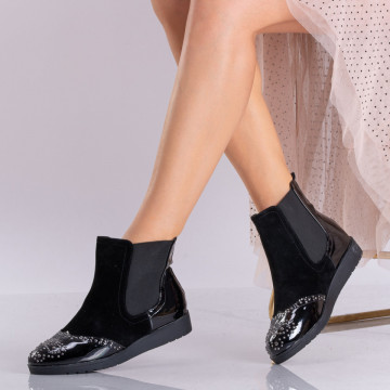 Ghete Dama Marvis Negre - Need 4 Shoes