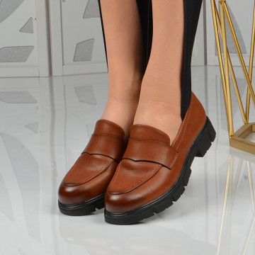 Pantofi Casual Dama Lucia Camel- Need 4 Shoes